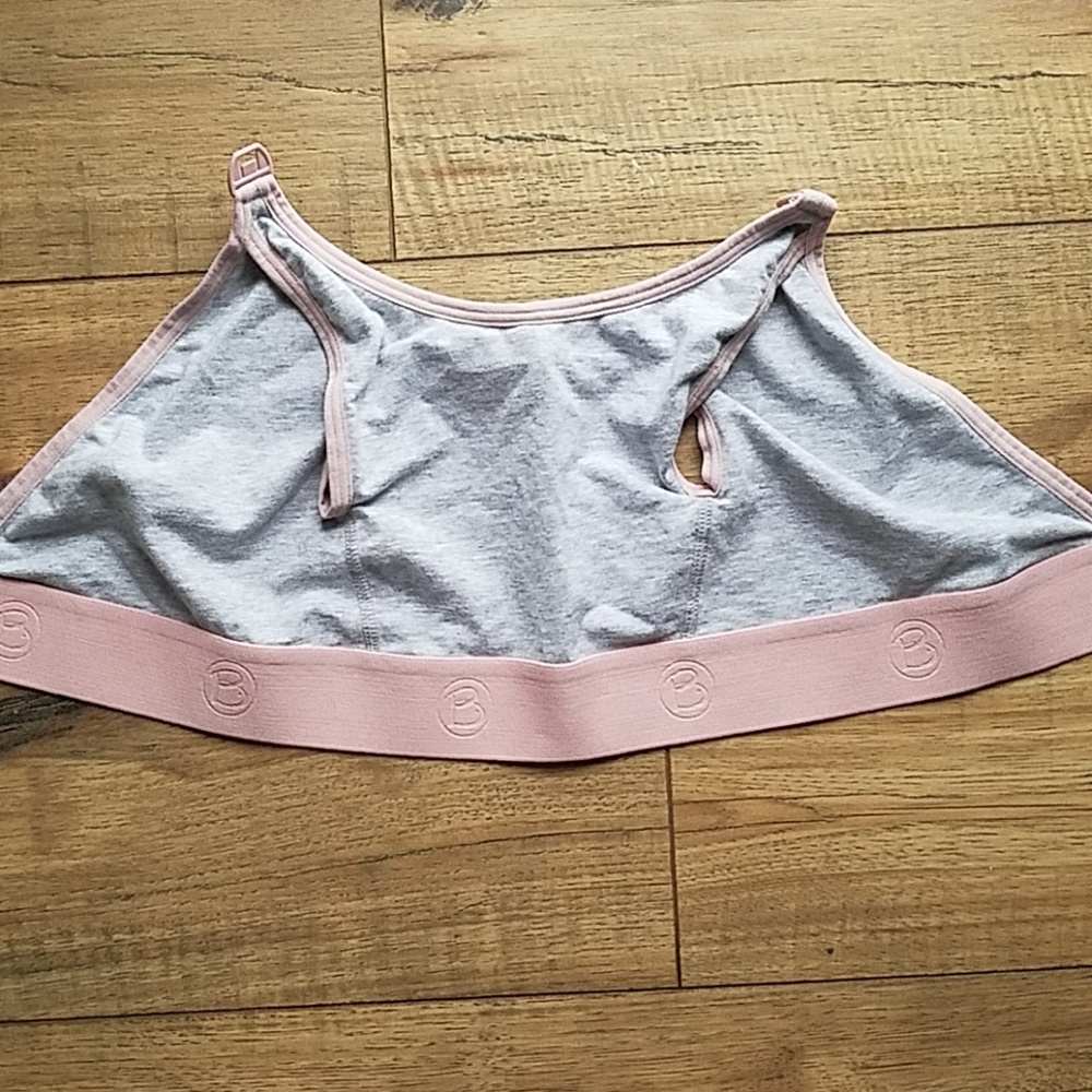 Nursing/pumping bra clip on